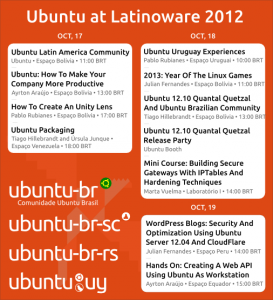 Ubuntu presence at Latinoware 2012